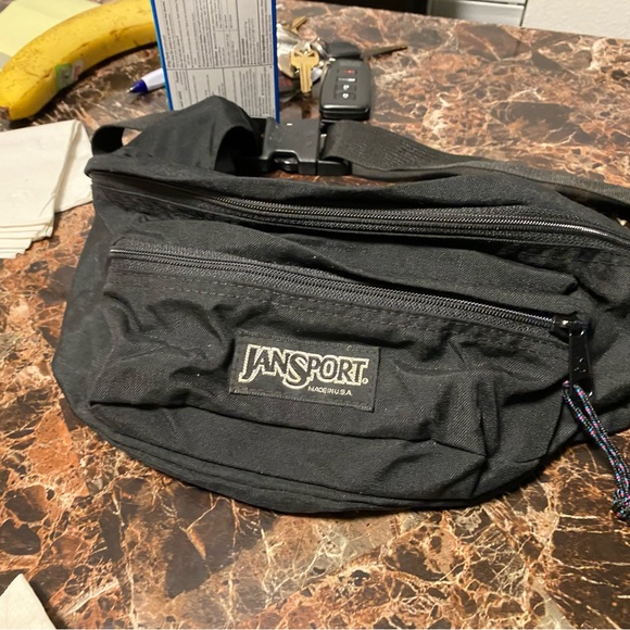 Jansport Bags Jansport Belt Bagfanny Packcrossbody Black Made In